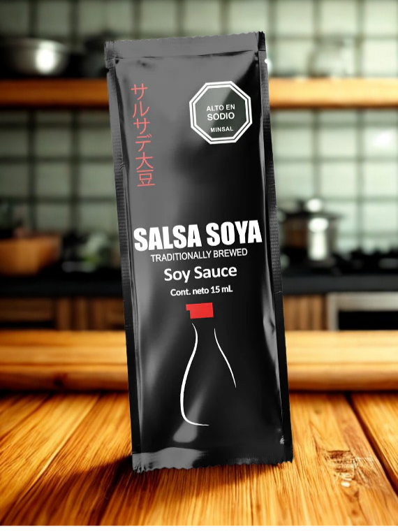 Sachets personalizados para restaurantes en Chile