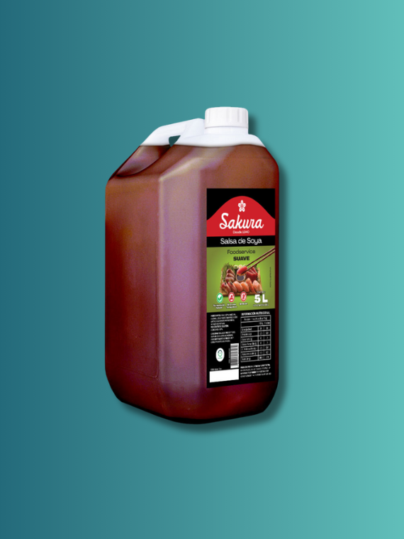 Bidón Salsa de Soya Sakura 5 Litros Foodservice