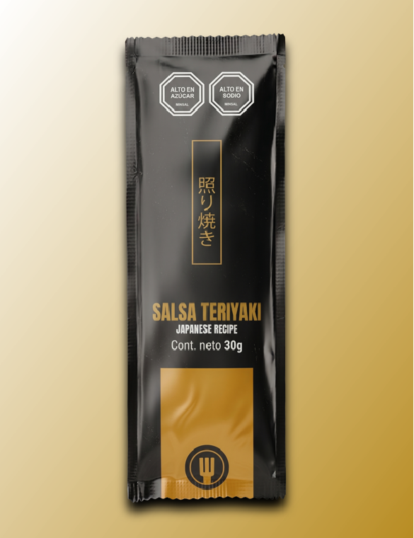 Sachets Salsa Teriyaki 30g | Caja 300 Unidades