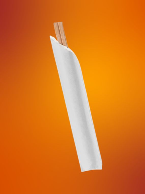 Palitos de Sushi Papel Blanco