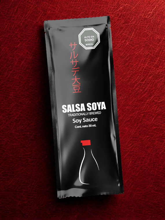 Sachets Salsa de Soya 30ml