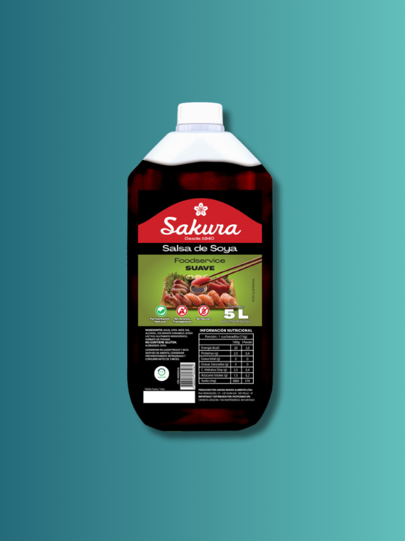 Bidón Salsa de Soya Sakura 5L