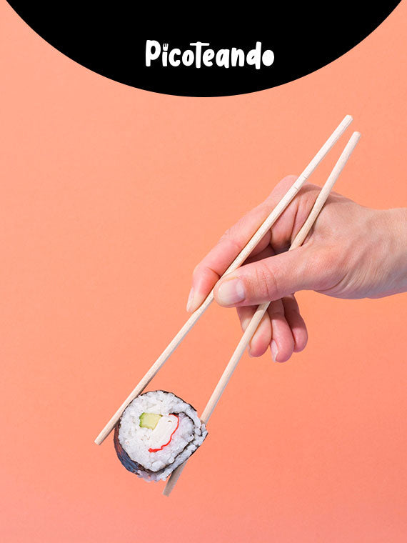 Palitos de Sushi Papel Kraft